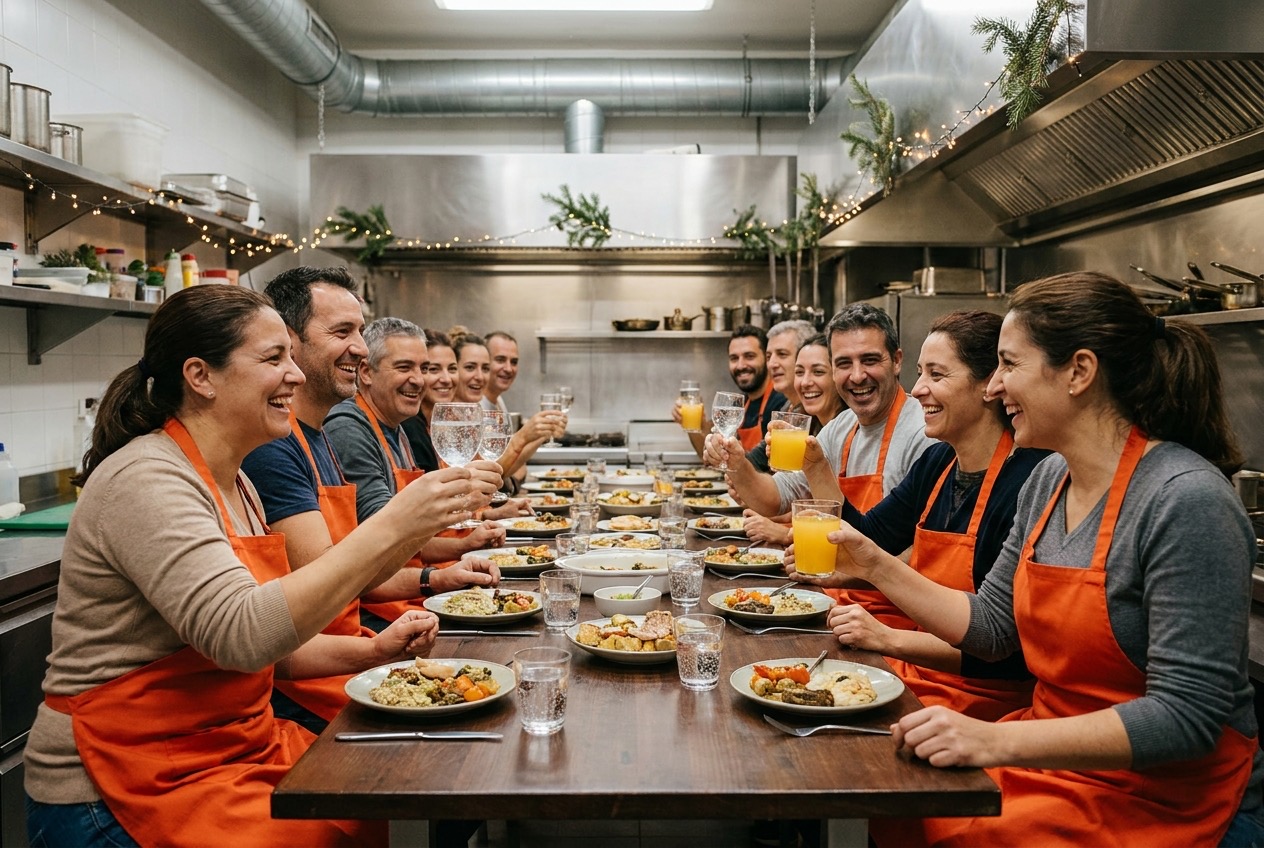 Cena de empresa de Navidad en Las Palmas de Gran Canaria