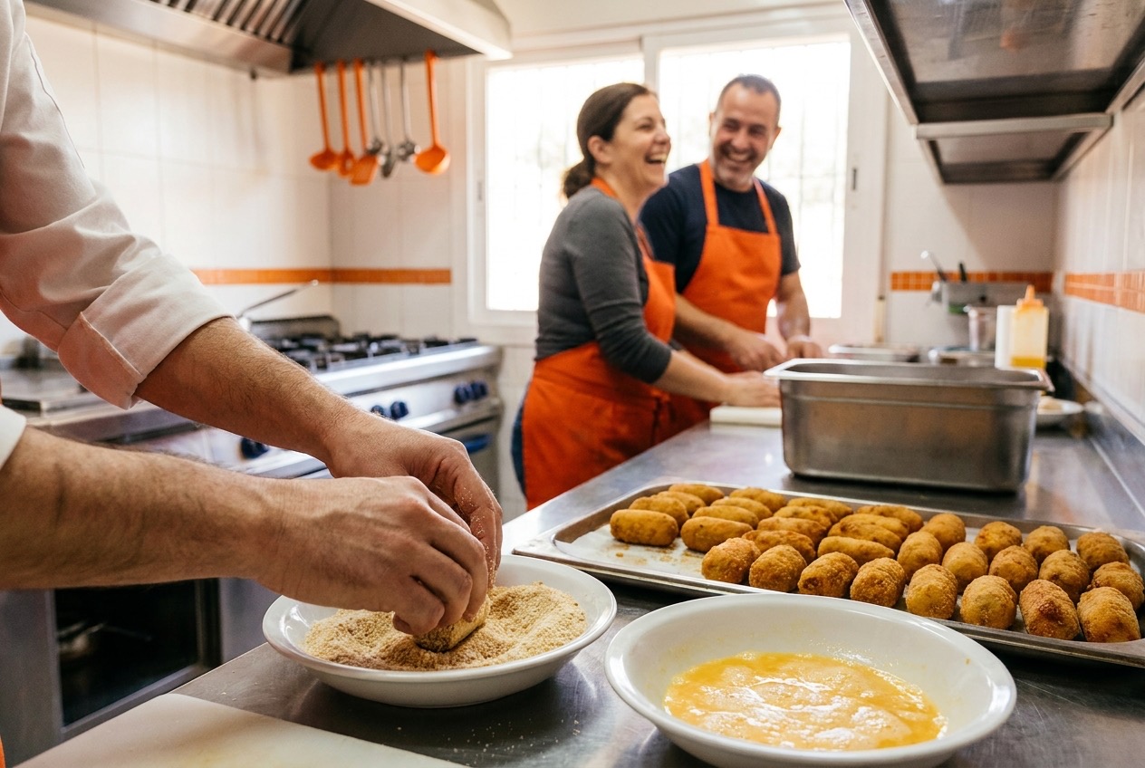 Batalla de Croquetas en Las Palmas de Gran Canaria